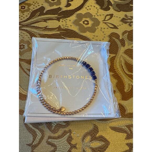 STELLA & DOT - NEW- wrap birthstone bracelet September - Picture 2 of 3